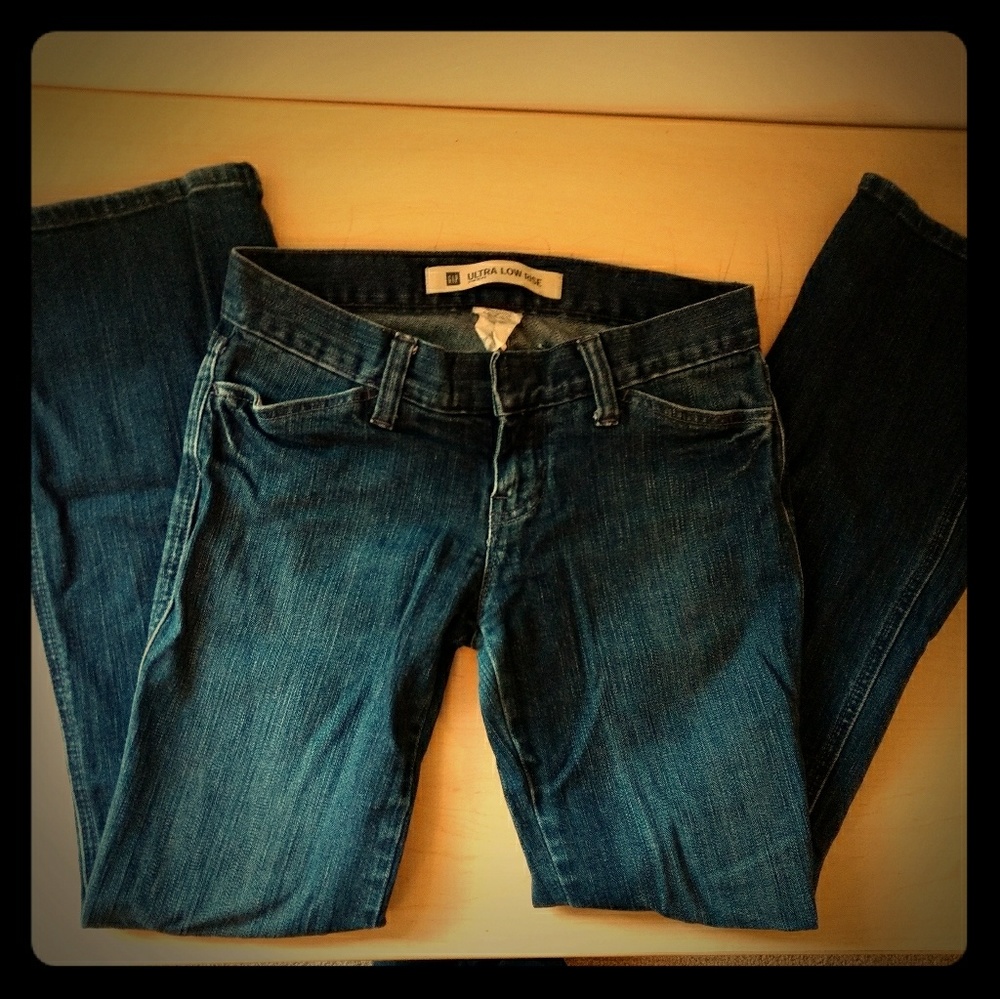 Ultra low rise jeans